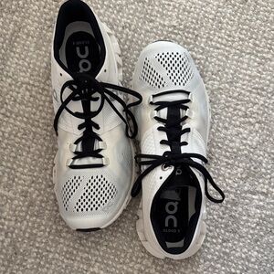 On Running Cloud X Black White Sneakers